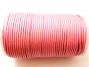 2mm Baby Pink Waxed Cotton Cord 100m Roll